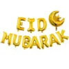 EID Mubarak Folieballonsæt - Guld