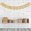 Eid Mubarak hør banner med måne