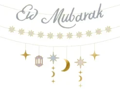 Eid Mubarak karton banner
