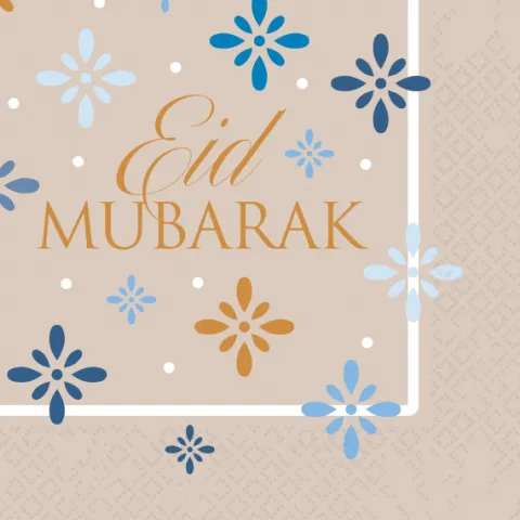 Eid Mubarak servietter