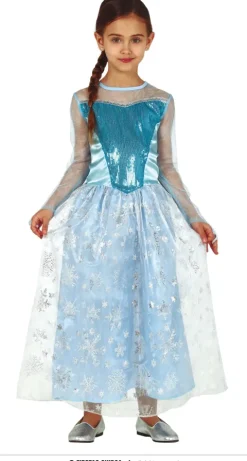 Elsa Sneprinsesse kostume barn
