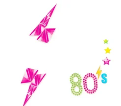 80er Ansigtssten