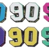 90er konfetti i træ