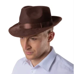 Fedora hat Brun