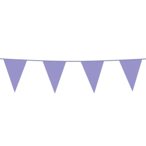 Flagbanner Lavendel lilla