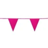 Flagbanner med 12 flag i Glitter-pink