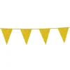 Flagbanner med 12 flag i Glitter-guld