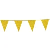 Flagbanner med Guld glitterflag 6m