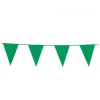 Flagbanner 10 m. med 20 GRØN flag
