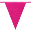 Flagbanner 10 m. med 20 PINK flag