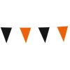 Flagbanner 10 m. med Sort-Orange flag