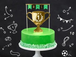 Fodbold Kage topper