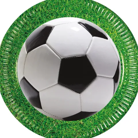 Fodbold Paptallerken