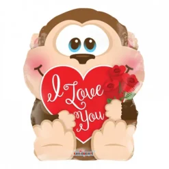 Folie ballon abe I LOVE YOU , 46 cm