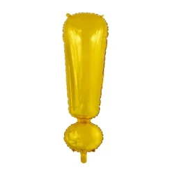 Folie ballon BOGSTAVER - GULD 102 cm