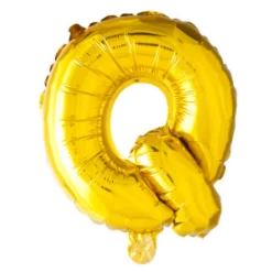 Folie ballon BOGSTAVER - GULD, 41 cm