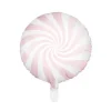 Folie ballon Candy, Lyserød 46cm