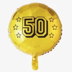 Folie Ballon 50 Guld