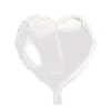 Folie ballon Hjerte 46 cm HVID