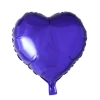 Folie ballon Hjerte 46 cm LILLA
