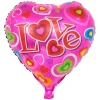 Folie ballon hjerte LOVE 46 cm