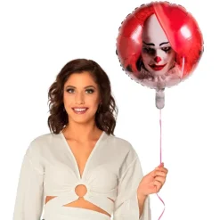 Folieballon med Killer clown