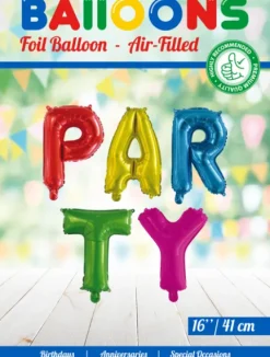 Folie ballon PARTY 41 cm