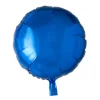 Folie ballon Rund Blå
