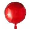 Folie ballon rund 46 cm RØD