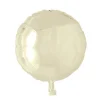 Folie ballon Rund CREME 46 cm