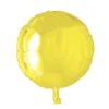 Folie ballon Rund Gul