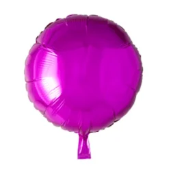 Folie ballon Rund PINK 46 cm