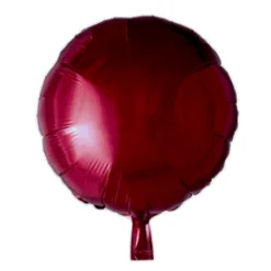 Folie ballon Rund VINRØD 46 cm