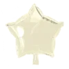 Folie ballon Stjerne CREME 46 cm