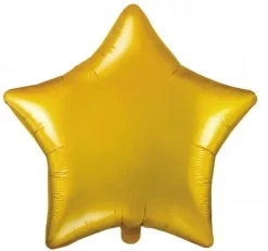 Folie ballon Stjerne GULD 46 cm