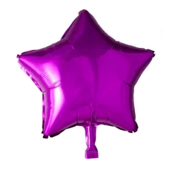 Folie ballon Stjerne HOT PINK 46 cm