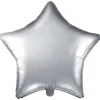 Folie ballon Stjerne SØLV 46 cm