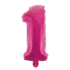 Folie ballon 1 tal PINK 41cm