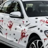 Foliemærker til bil - Crime scene