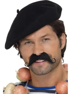 Fransk baret sort