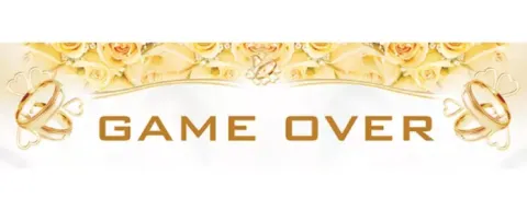 GAME OVER skilt