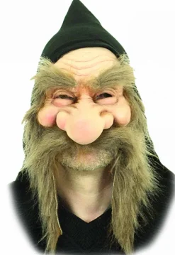 Gammel mand maske Brun
