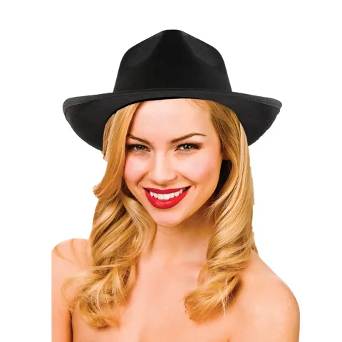 Gangsterhat Swiftie med sort bånd