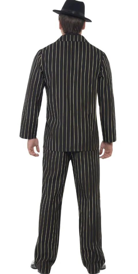 Gangster Jakkesæt GOLD STRIPE