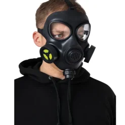 Gasmaske i plastik