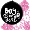 Gender reveal gummiballon ø60cm - Pige