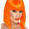 Glam Page paryk i neon orange