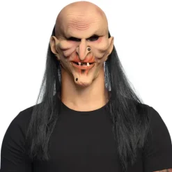 Goblin maske med hår