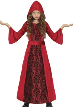 Gotisk Rød hættekjole