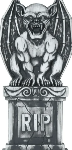 Gravsten med Gargoyle